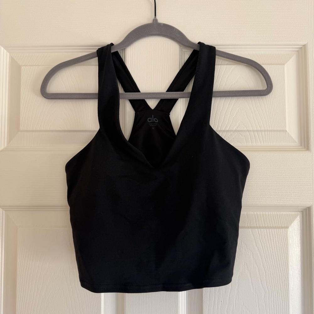 ALO Yoga Classic Black Sports Bra